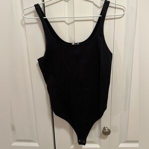 Garage Black Tank Top Bodysuit